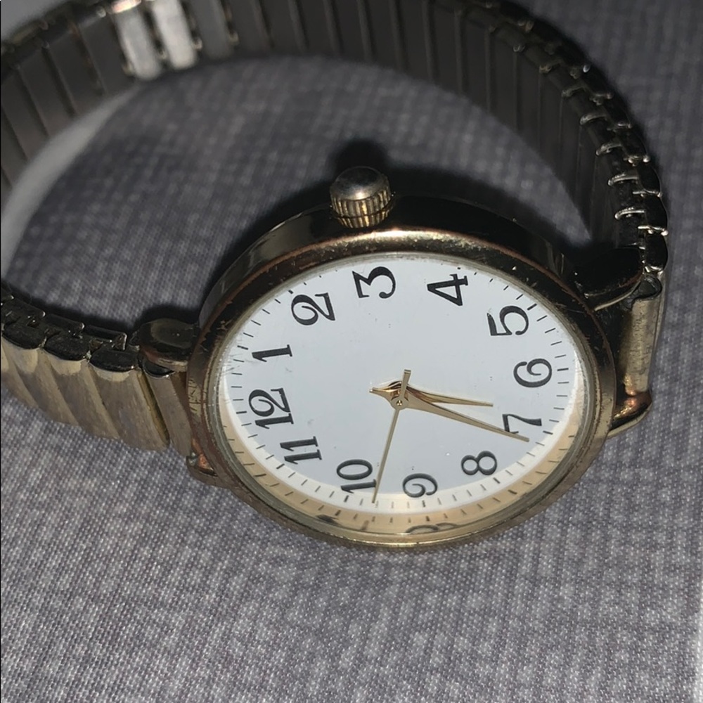 a gold watch